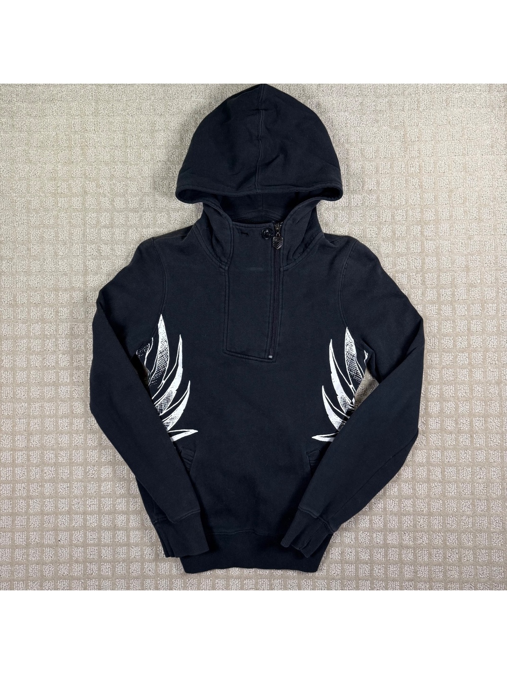 Metal Mulisha black graphic hoodie S